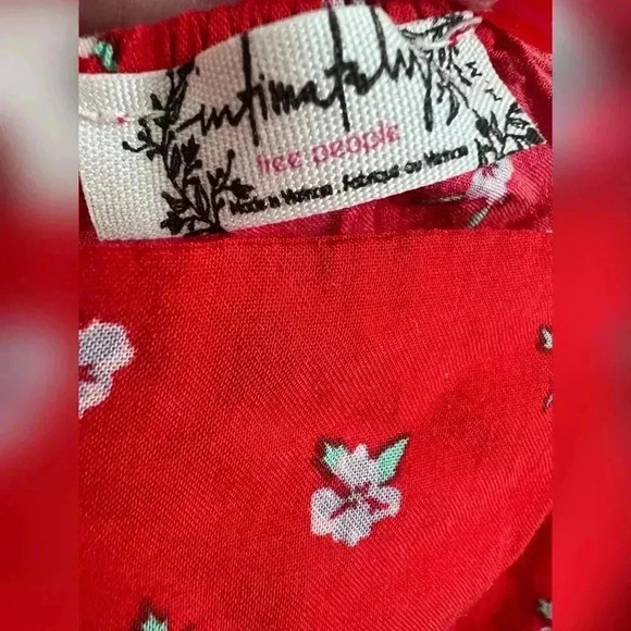 Free People Wild Child Printed
Mini Floral Dress Size M Like New - Picture 3 of 4